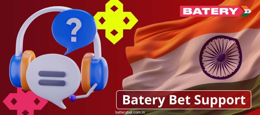 Batery Bet Indian Customer Support