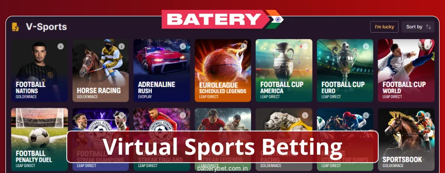 Virtual Betting for Indian Players Batery Bet